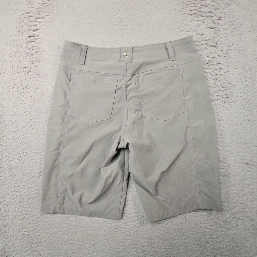 KUHL TREKR Shorts Womens 6 Gray Performance Lightweight Gorpcore Hiking Cargo